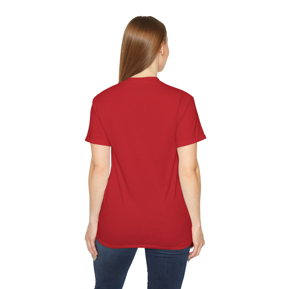 Classic Fit  Women's Tee -Red