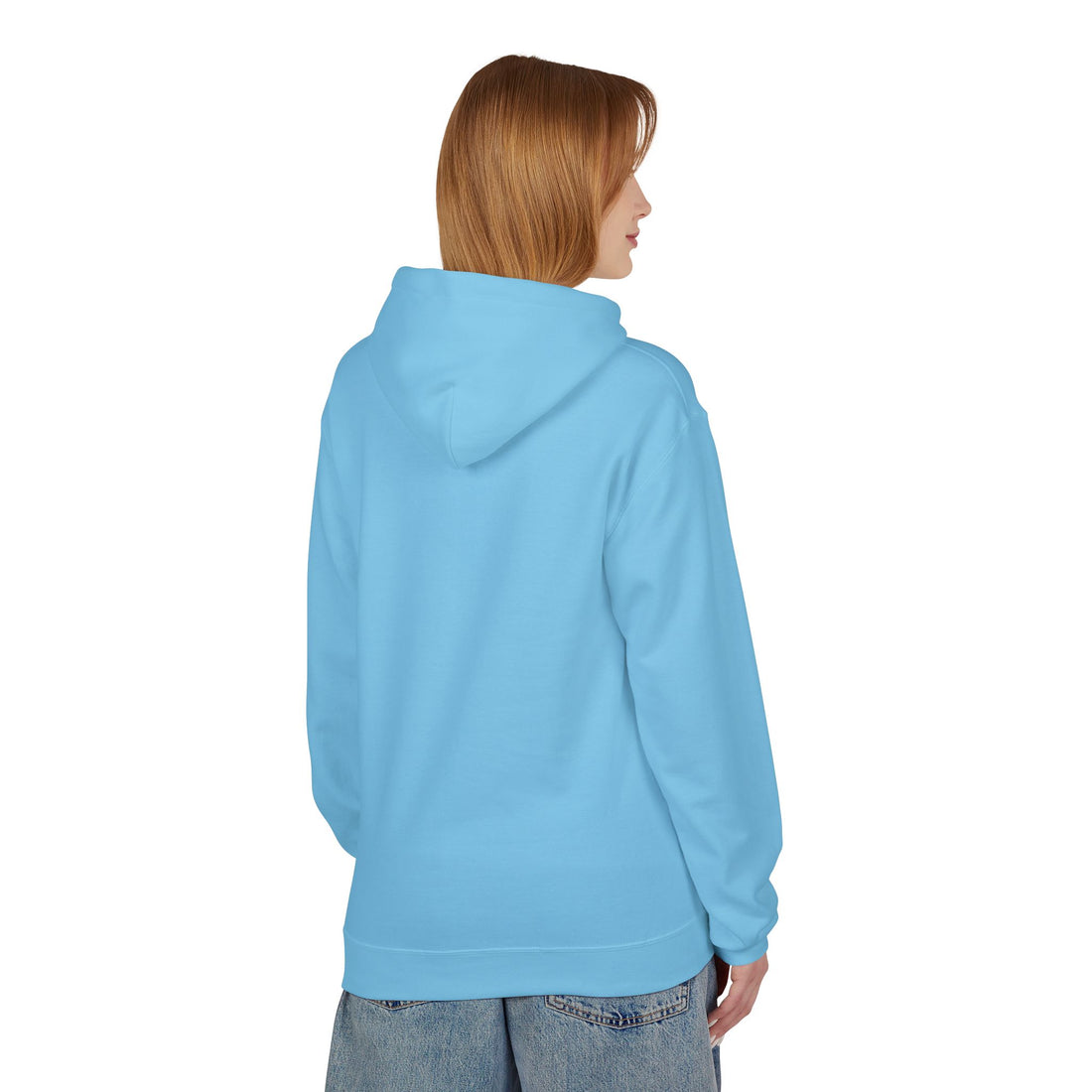 Fleece Sweatshirt for women-sky