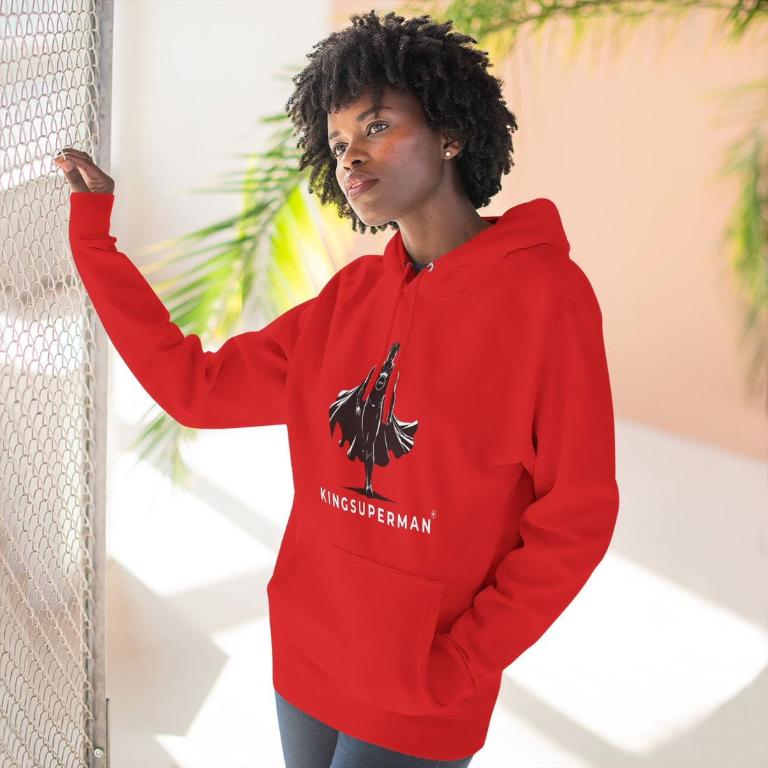 Superhero Fleece Hoodie – Cozy Stylish Fan Gift